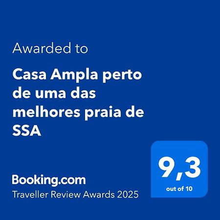 Casa Ampla perto de uma das melhores praia de SSA Salvador Exterior foto